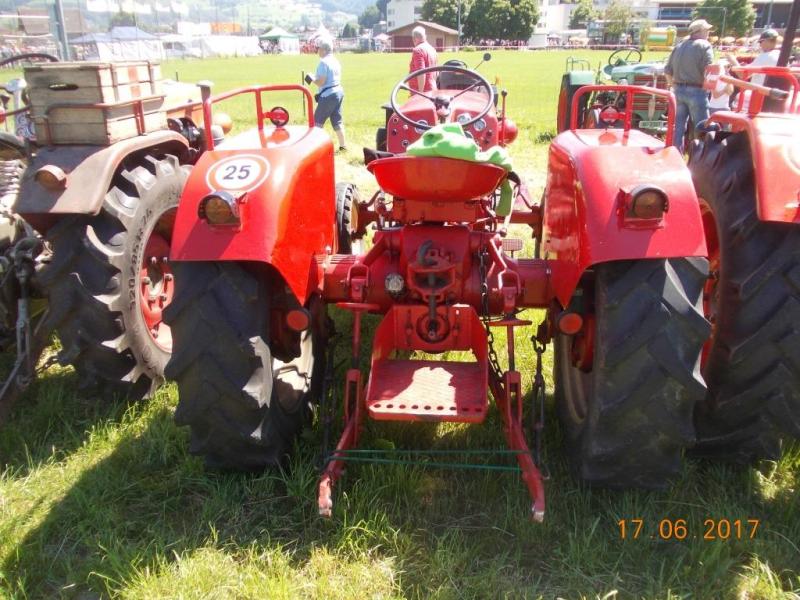 Traktor BUCHER D4000 Heckansicht